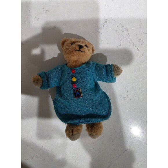 American Girl Pleasant Company Miniature Teddy Bear Retired 5" vintage - Picture 5 of 5